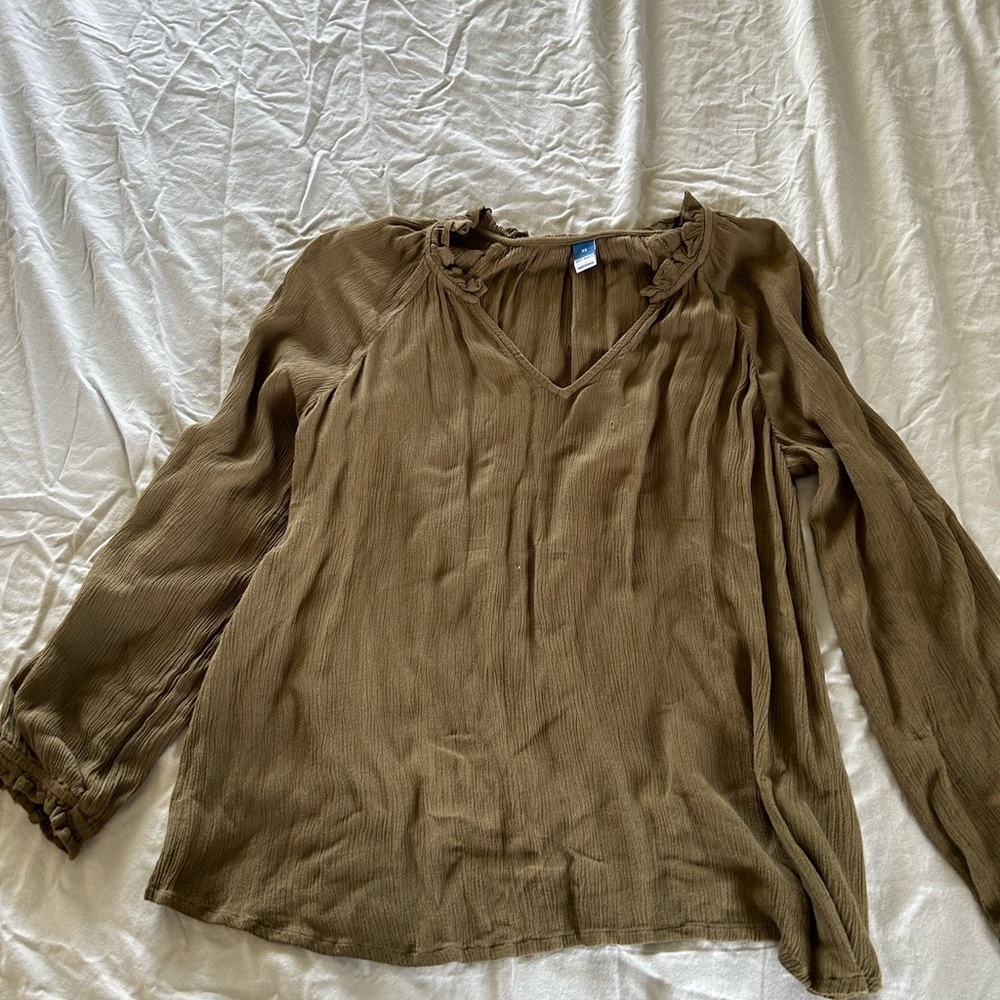 ON Green Blouse